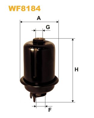 WIX FILTERS Polttoainesuodatin WF8184